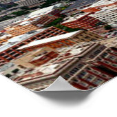 Dallas, Texas Kerstgroeten Poster (Hoek)