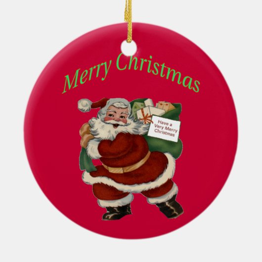 Dallas Texas kerstversiering Keramisch Ornament (Achterkant)