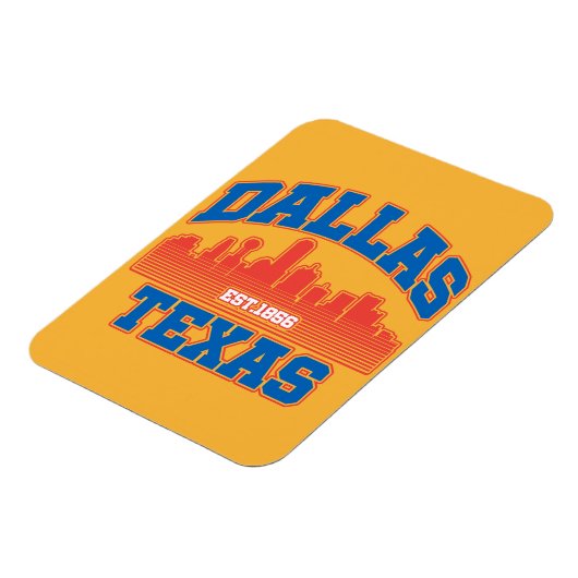 Dallas, Texas Magneet (Linkerzijde)