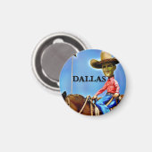 Dallas, Texas Magnet (Voorkant / Achterkant)