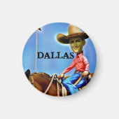 Dallas, Texas Magnet (Voorkant)