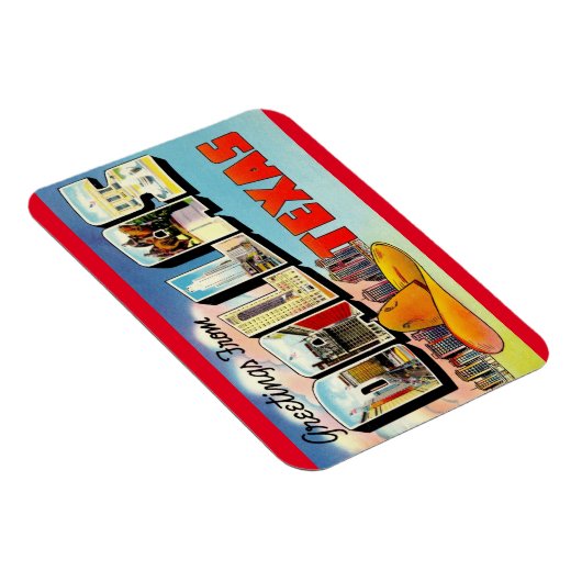 Dallas Texas Magnet Magneet (Rechterzijde)