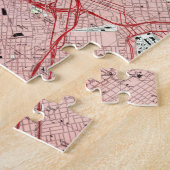 Dallas Texas Map (1995) Legpuzzel (Zijkant)