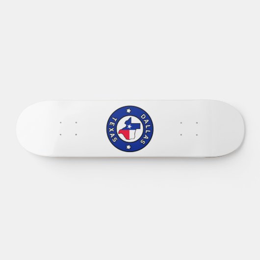 Dallas Texas Persoonlijk Skateboard (Horizontaal)