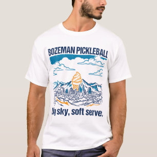 Dallas Texas Pickleball Grote Staat Zachte Handen T-shirt