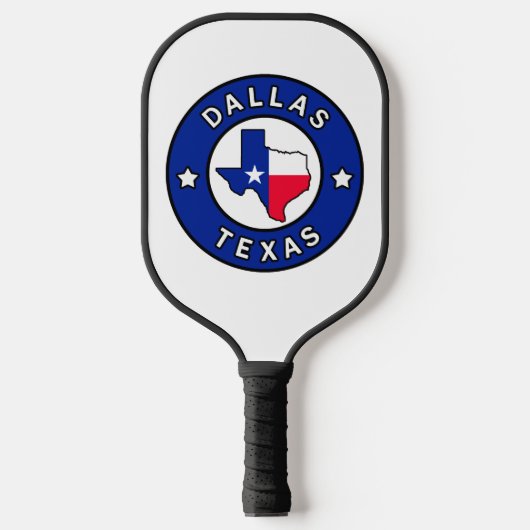 Dallas Texas Pickleball Paddle (Voorkant)