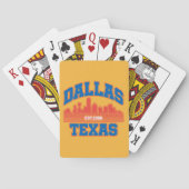 Dallas, Texas Pokerkaarten (Achterkant)