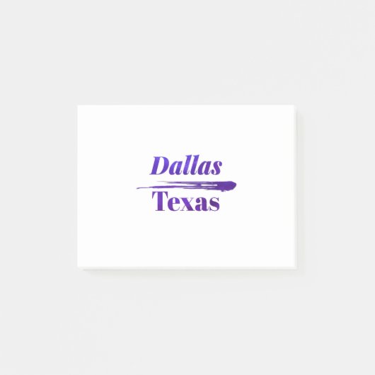 Dallas Texas Post-it® Notes (Voorkant)