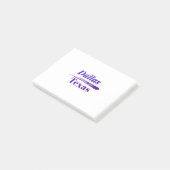 Dallas Texas Post-it® Notes (Schuin)
