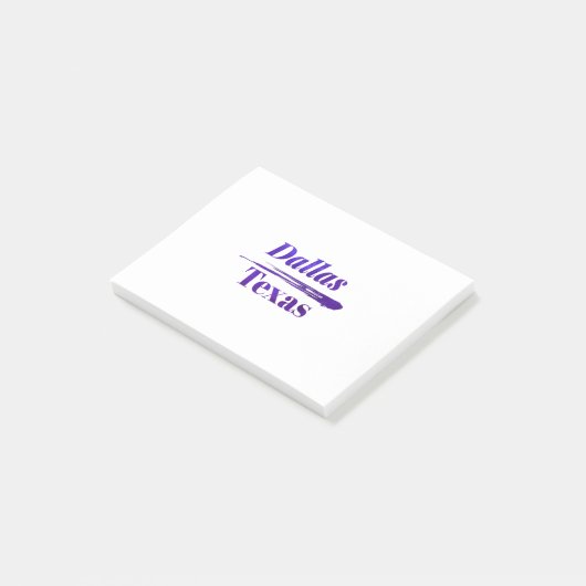 Dallas Texas Post-it® Notes (Schuin)