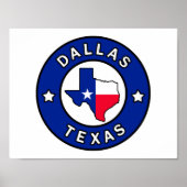 Dallas Texas Poster (Voorkant)