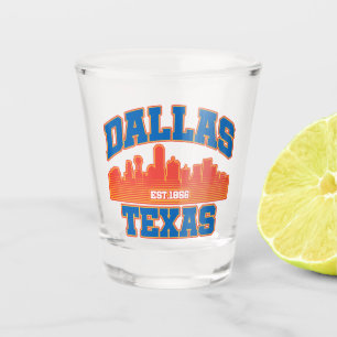 Dallas, Texas Shot Glas