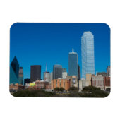 Dallas Texas skyline at sunset Magneet (Horizontaal)