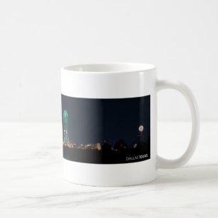 Dallas, Texas Skyline bij nacht Koffiemok