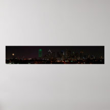 Dallas, Texas Skyline bij nacht