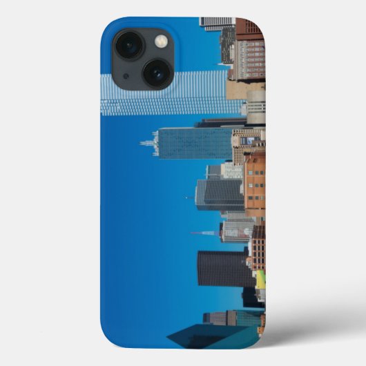 Dallas Texas skyline bij zonsondergang Case-Mate iPhone Case (Achterkant)