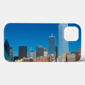 Dallas Texas skyline bij zonsondergang Case-Mate iPhone Case (Achterkant (horizontaal))