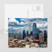 Dallas, Texas skyline Briefkaart (Voorkant / Achterkant)