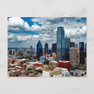 Dallas, Texas skyline Briefkaart