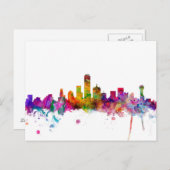 Dallas Texas Skyline Briefkaart (Voorkant / Achterkant)