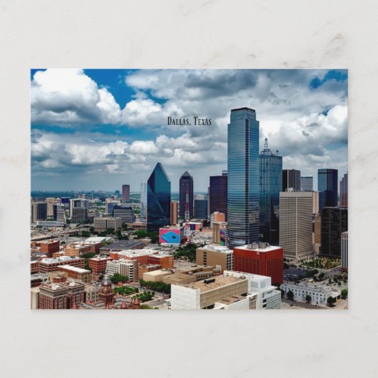 Dallas, Texas skyline Briefkaart (Voorkant)