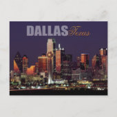 Dallas, Texas skyline Briefkaart (Voorkant)
