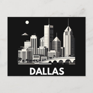Dallas Texas Skyline Briefkaart