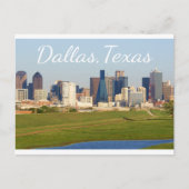Dallas, Texas Skyline, Briefkaart Verenigde Staten (Voorkant)