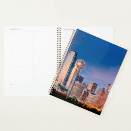 Dallas Texas Skyline Calendar Planner