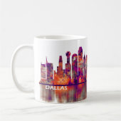 Dallas Texas Skyline Koffiemok (Links)