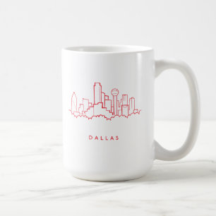 Dallas Texas Skyline Koffiemok