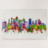 Dallas Texas Skyline Legpuzzel (Horizontaal)
