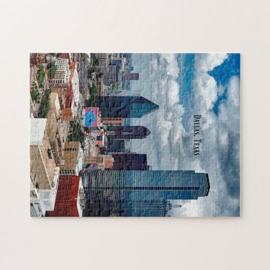 Dallas, Texas skyline Legpuzzel (Horizontaal)