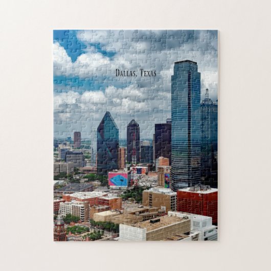 Dallas, Texas skyline Legpuzzel (Verticaal)