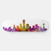 Dallas Texas Skyline Persoonlijk Skateboard (Horizontaal)