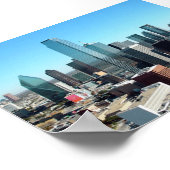 Dallas Texas Skyline Poster (Hoek)