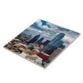 Dallas, Texas skyline Tegeltje (Zijkant)