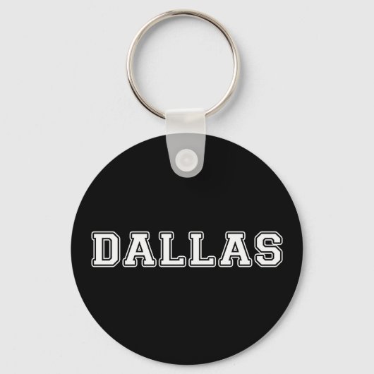 Dallas Texas Sleutelhanger (Voorkant)
