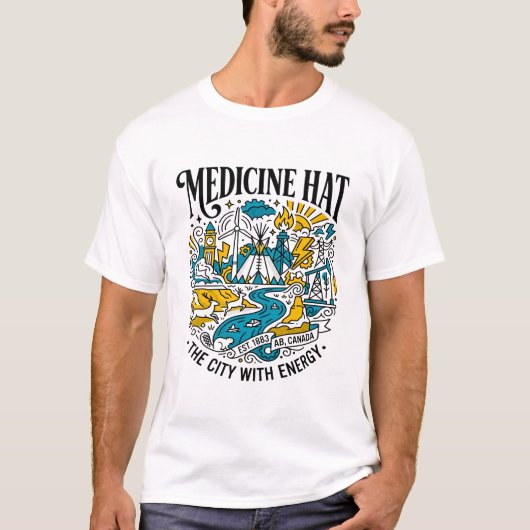 Dallas Texas Stad van de Big D T-shirt (Voorkant)