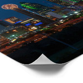 Dallas, Texas stadsgezicht foto, Poster (Hoek)