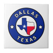 Dallas Texas Tegeltje (Voorkant)