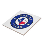 Dallas Texas Tegeltje (Zijkant)