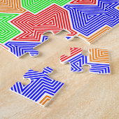 Dallas - Texas, tessellelpuzzel Legpuzzel (Zijkant)