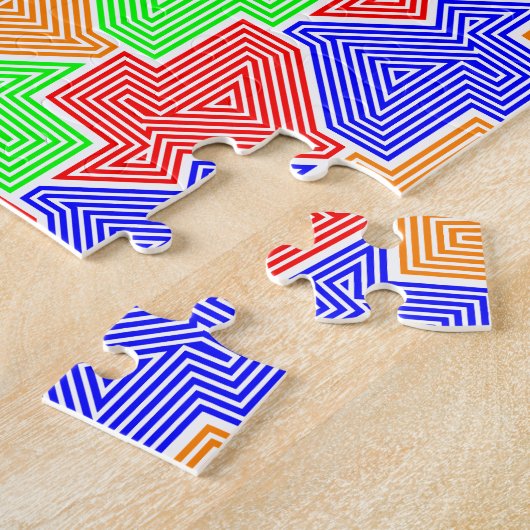 Dallas - Texas, tessellelpuzzel Legpuzzel (Zijkant)