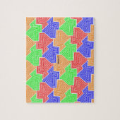 Dallas - Texas, tessellelpuzzel Legpuzzel (Verticaal)