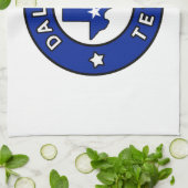 Dallas Texas Theedoek (Gevouwen)