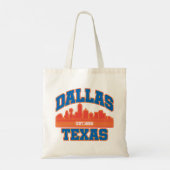 Dallas, Texas Tote Bag (Achterkant)