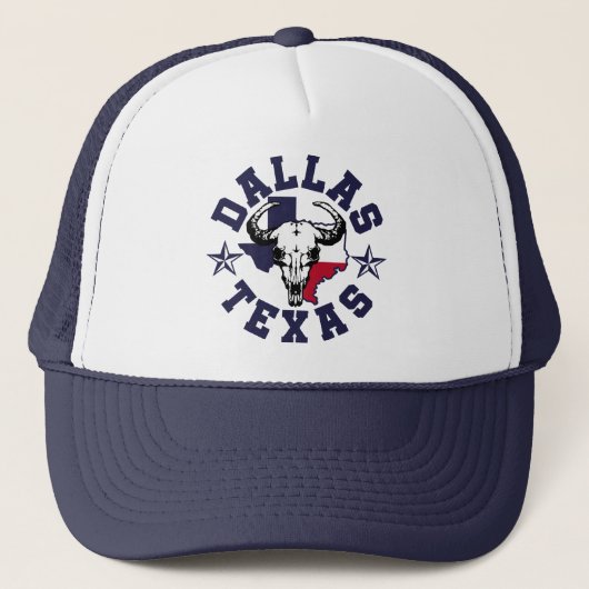 Dallas, Texas Trucker Pet (Voorkant)