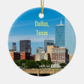 Dallas, Texas, tweezijdig ornament (Voorkant)