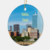 Dallas, Texas, tweezijdig ornament (Links)
